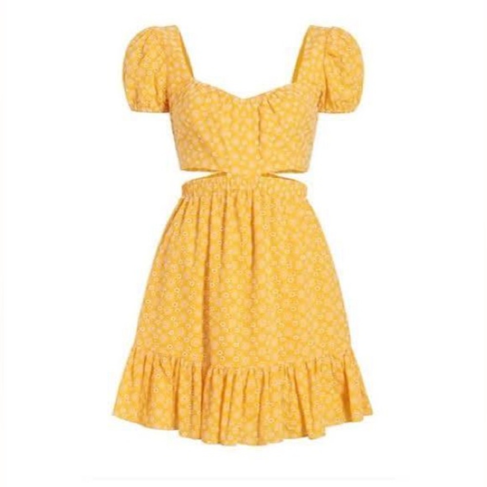 Likely Yellow Floral Dress